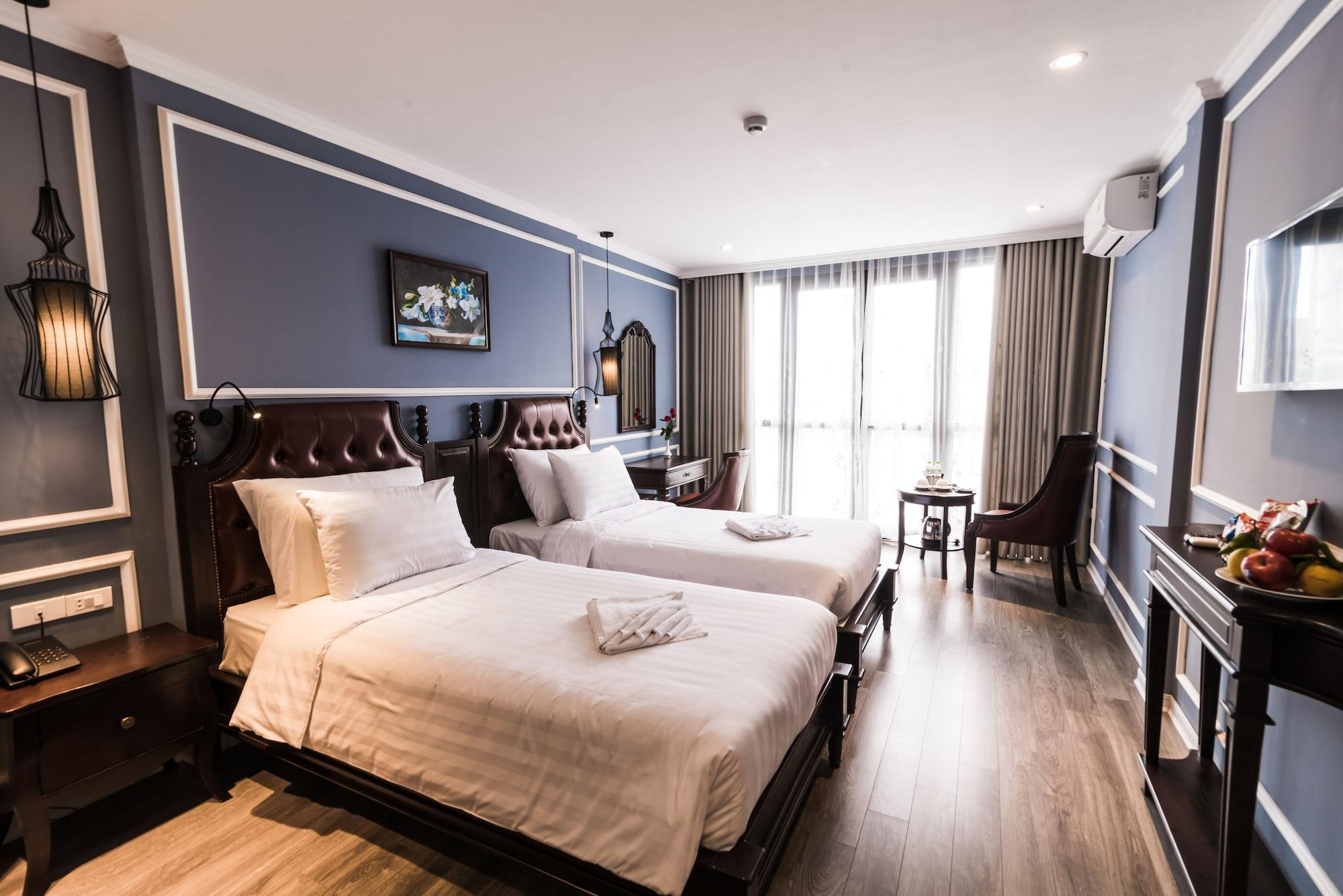 Hanoi Crystal Pearl Hotel Exterior photo